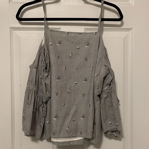 Striped Women’s Blouse (cooper & ella) - Picture 2 of 2